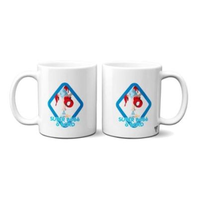 Mug personnalisé Super bébé à bord Spider man