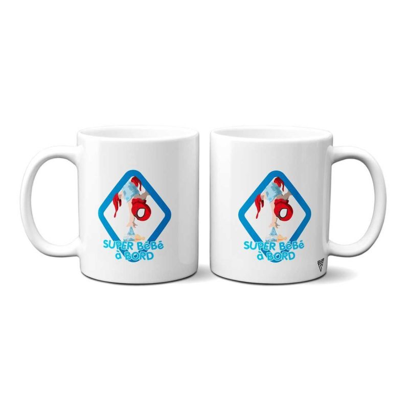 Mug BÃ©bÃ© Ã  bord Super HÃ©ros Spidy