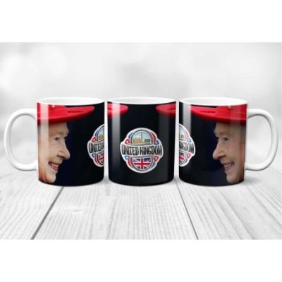 Mug Hommage Reine Elizabeth 2