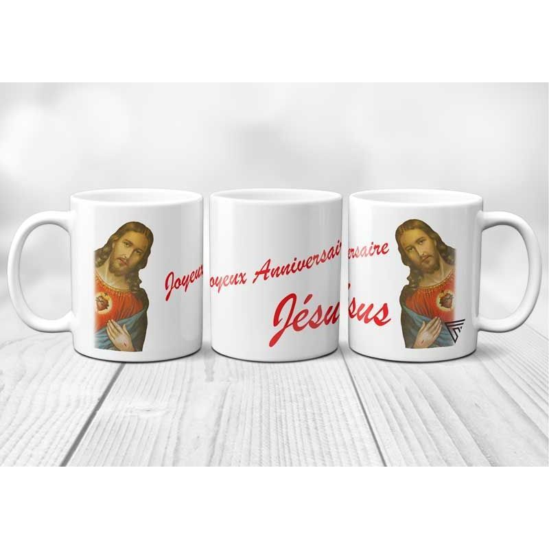 Mug Noël "Joyeux Anniversaire Jésus" Mug Noël "Joyeux Anniversaire Jésus"