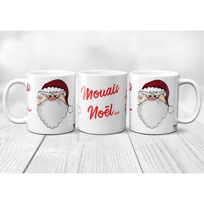 Mug PÃ¨re NoÃ«l pas content