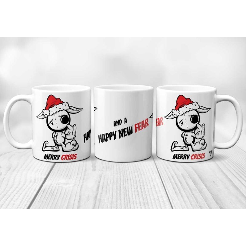 Mug Merry Chrismas, heu Merry Crisis Mug Merry Chrismas, heu Merry Crisis