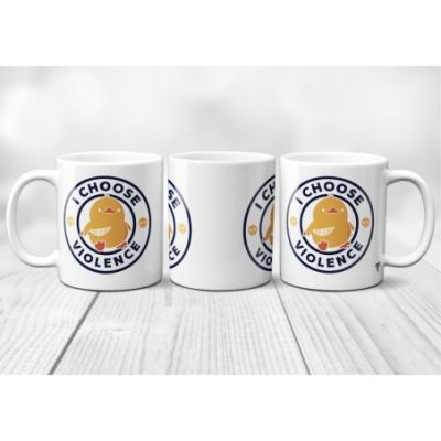 Mug Canard - "I choose Violence"