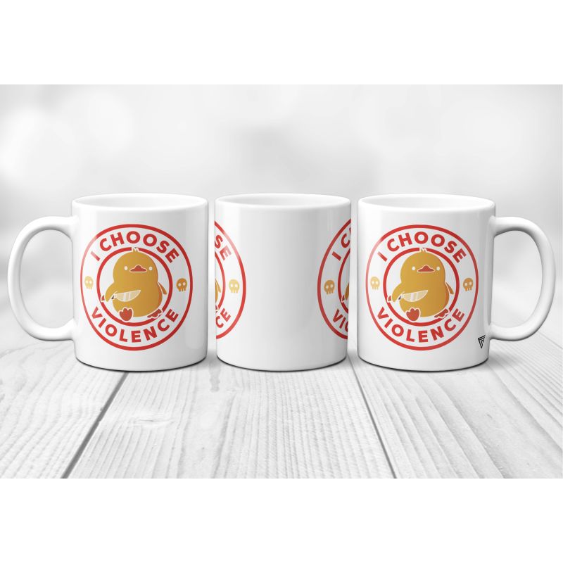Mug Canard "I choose Violence" Rouge Mug Canard "I choose Violence" Rouge