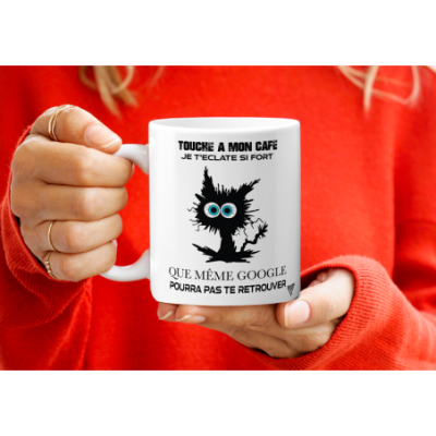 Mug Fun Chat Crazy CafÃ©