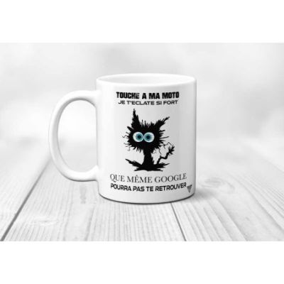 Mug Touche pas à ma moto