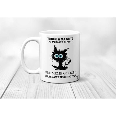 Mug Touche pas à ma moto