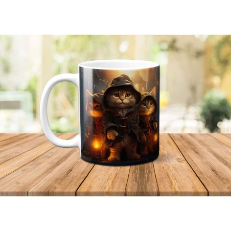 Mug chat les miaousquetaires