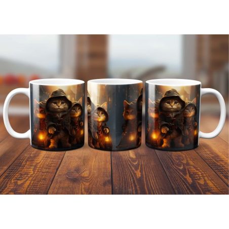 Mug chats les Miaousquetaires Mug chats les Miaousquetaires