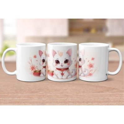 Mug chat Kawaii