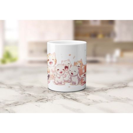 Mug premium chats heureux Mug premium chats heureux