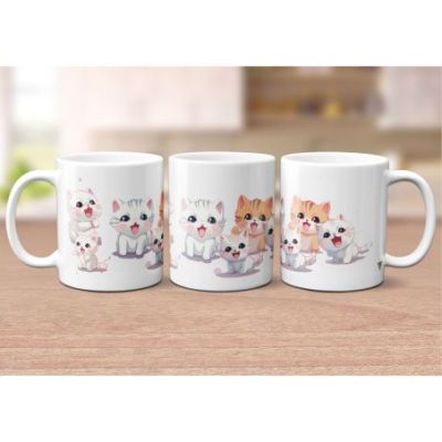 Mugs chatons joueurs