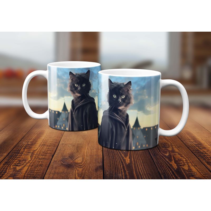 Mug chat sorcier