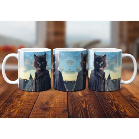 Mug chat sorcier