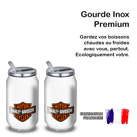 Gourde Alu et Thermos Harley Davidson Logo