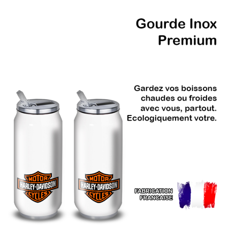 Gourde Alu et Thermos Harley Davidson Logo