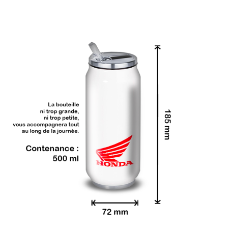Gourde Alu et Thermos Honda Logo Gourde Alu et Thermos Honda Logo