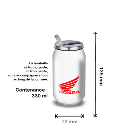 Gourde Alu et Thermos Honda Logo Gourde Alu et Thermos Honda Logo