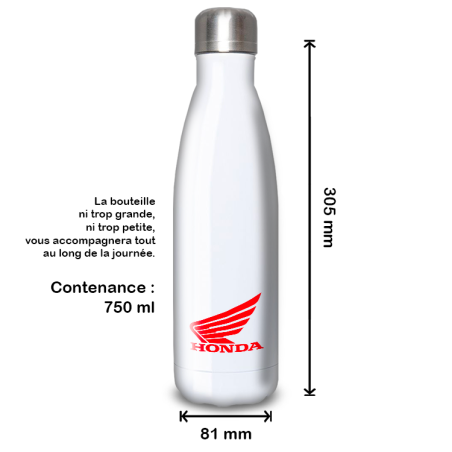 Gourde Alu et Thermos Honda Logo Gourde Alu et Thermos Honda Logo