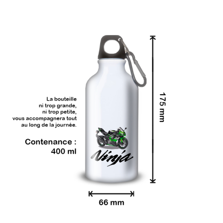 Gourde Alu et Thermos Kawasaki Ninja