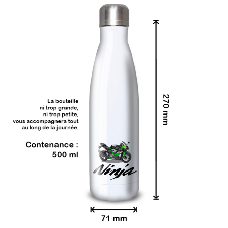 Gourde Alu et Thermos Kawasaki Ninja