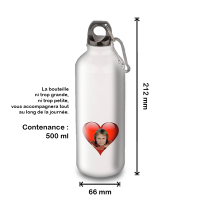 Gourde Alu et Thermos Claude FranÃ§ois