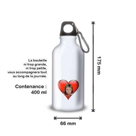 Gourde Alu et Thermos Claude FranÃ§ois