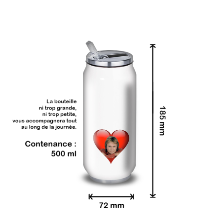 Gourde Alu et Thermos Claude FranÃ§ois
