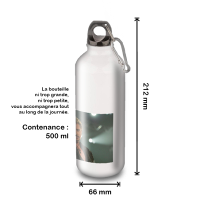 Gourde Alu et Thermos Johnny Hallyday