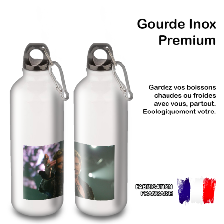 Gourde Alu et Thermos Johnny Hallyday