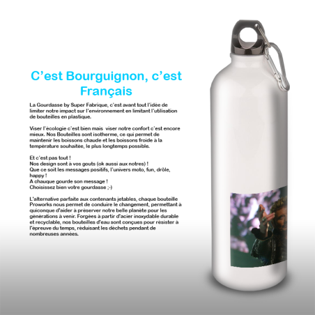 Gourde Alu et Thermos Johnny Hallyday