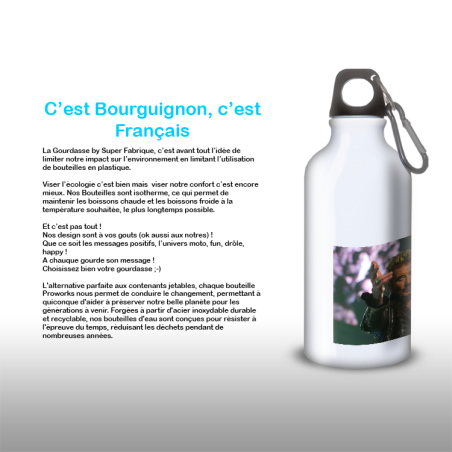 Gourde Alu et Thermos Johnny Hallyday