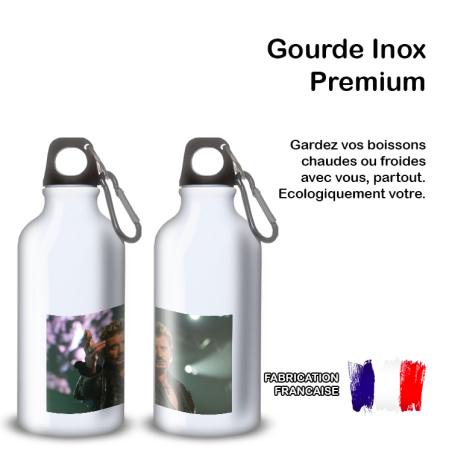 Gourde Alu et Thermos Johnny Hallyday