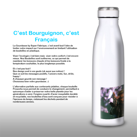 Gourde Alu et Thermos Johnny Hallyday