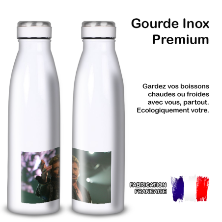 Gourde Alu et Thermos Johnny Hallyday
