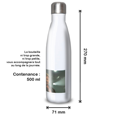 Gourde Alu et Thermos Johnny Hallyday