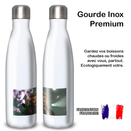 Gourde Alu et Thermos Johnny Hallyday