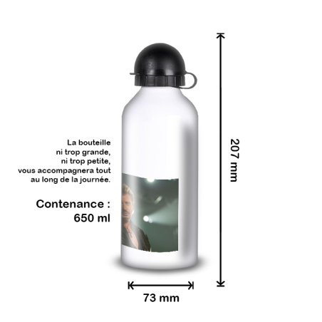 Gourde Alu et Thermos Johnny Hallyday