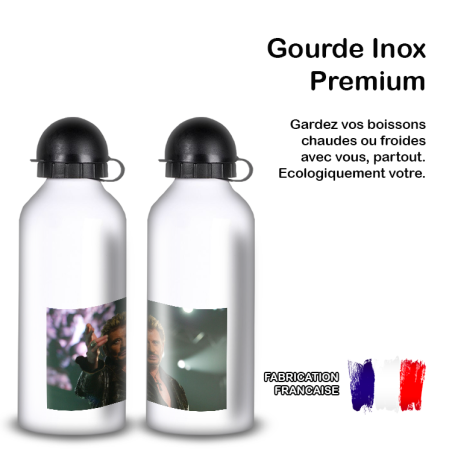 Gourde Alu et Thermos Johnny Hallyday