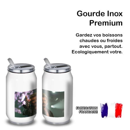 Gourde Alu et Thermos Johnny Hallyday