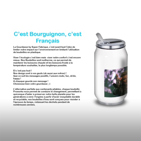 Gourde Alu et Thermos Johnny Hallyday