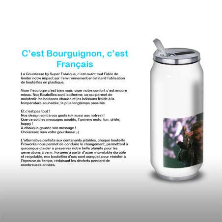 Gourde Alu et Thermos Johnny Hallyday