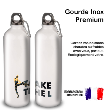 Gourde Alu et Thermos Fortnite Take the L