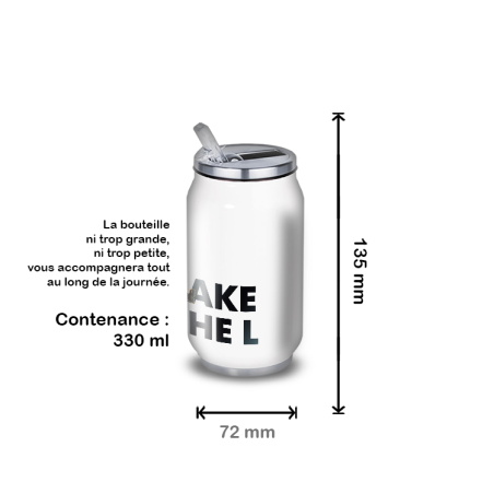 Gourde Alu et Thermos Fortnite Take the L