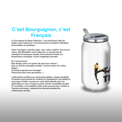 Gourde Alu et Thermos Fortnite Take the L