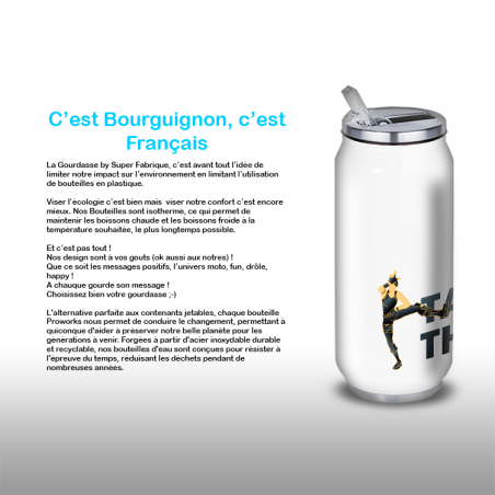 Gourde Alu et Thermos Fortnite Take the L