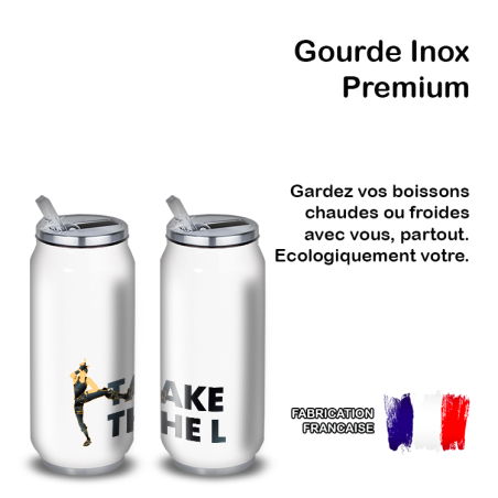 Gourde Alu et Thermos Fortnite Take the L