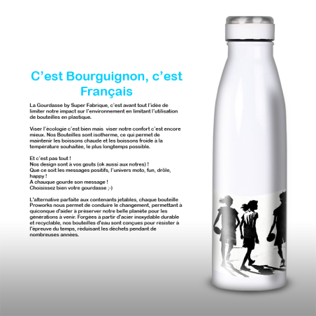 Gourde Alu et Thermos BasketBall Gourde Alu et Thermos BasketBall