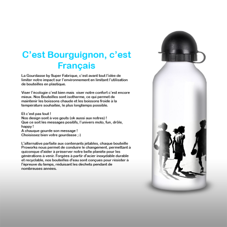 Gourde Alu et Thermos BasketBall Gourde Alu et Thermos BasketBall