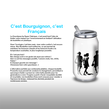 Gourde Alu et Thermos BasketBall Gourde Alu et Thermos BasketBall